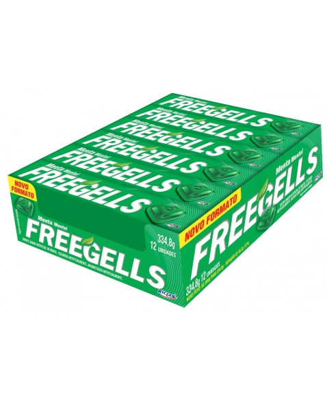 Drops Freegells Menta  12un - Riclan