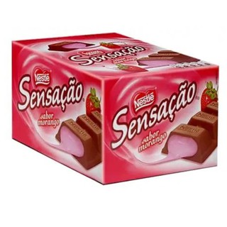 Chocolate Sensação Morango 24un - Nestlé