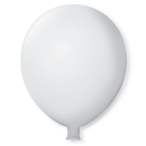 Balão Gigante Liso Branco Polar