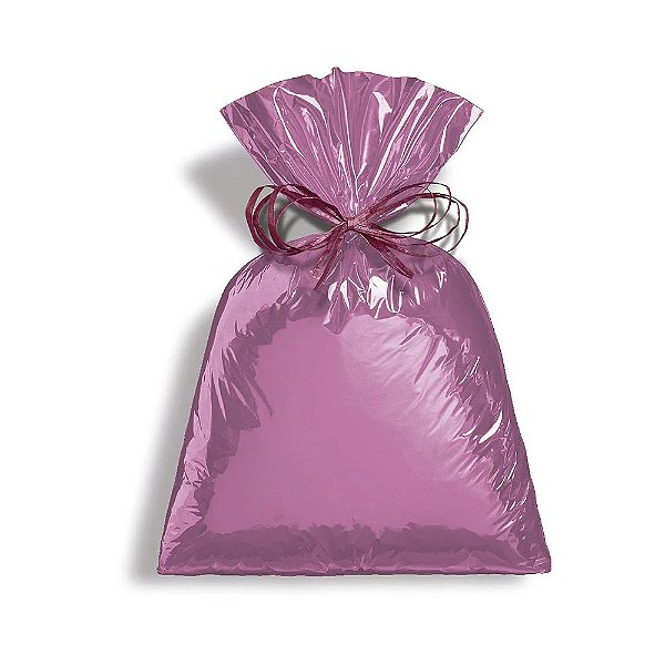 Saco Metal Quartzo Rosa 10x14 50Un - Cromus
