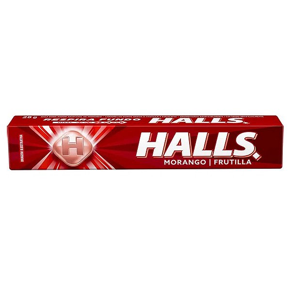 Drops Halls Morango