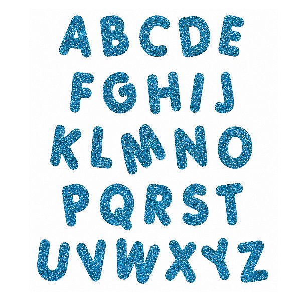 Letra EVA Azul Claro Z- Fábrica de Letras