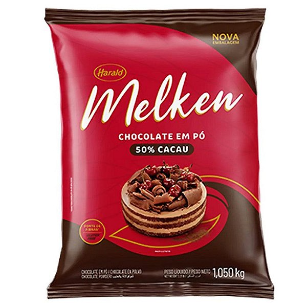 Chocolate Pó 50% Melken 1,050kg -  Harald