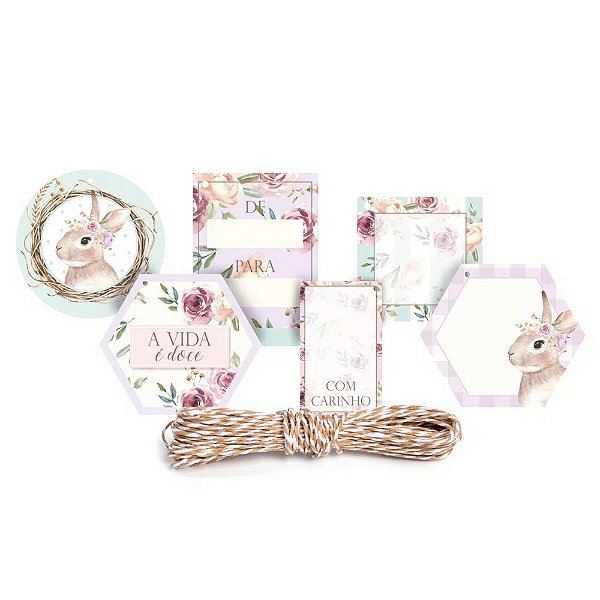 Kit Fechamento Coelha Serena 13un - Cromus