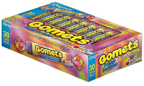 Gomets Goma Tubo 30X32G Frutas Dori