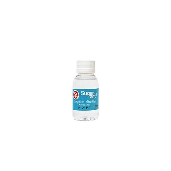 Álcool Artesanal 60ml Sugar Art