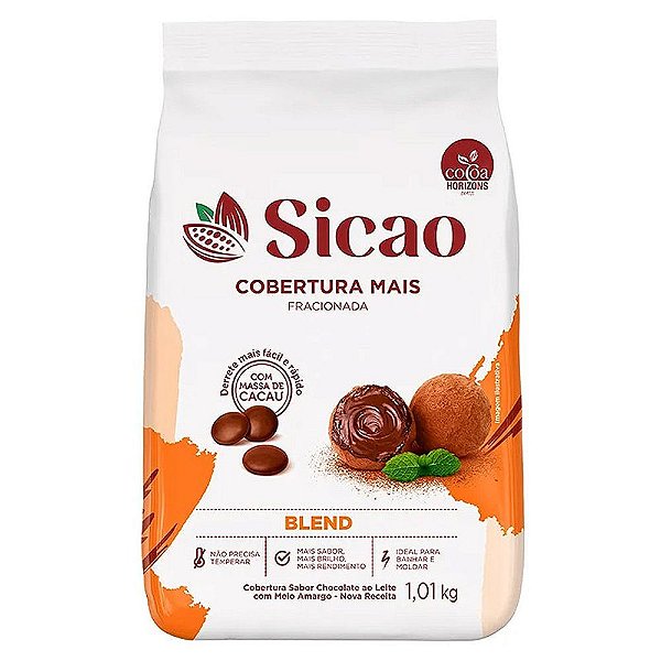 Cobertura Mais em Gotas Blend 1,01kg - Sicao