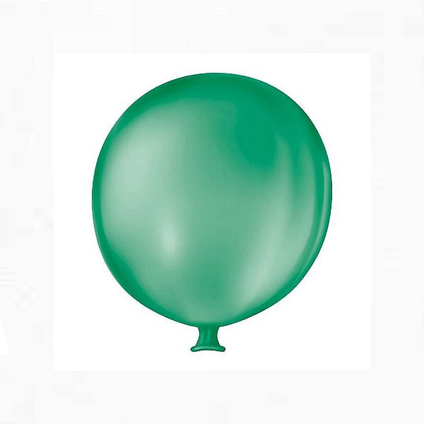 Balão Super Gigante Liso Imp Verde Folha