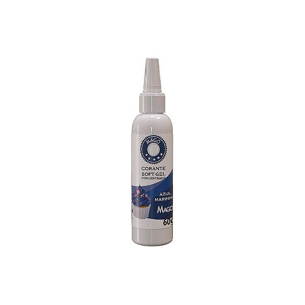 Corante Soft Gel Azul Marinho 60g - Mago