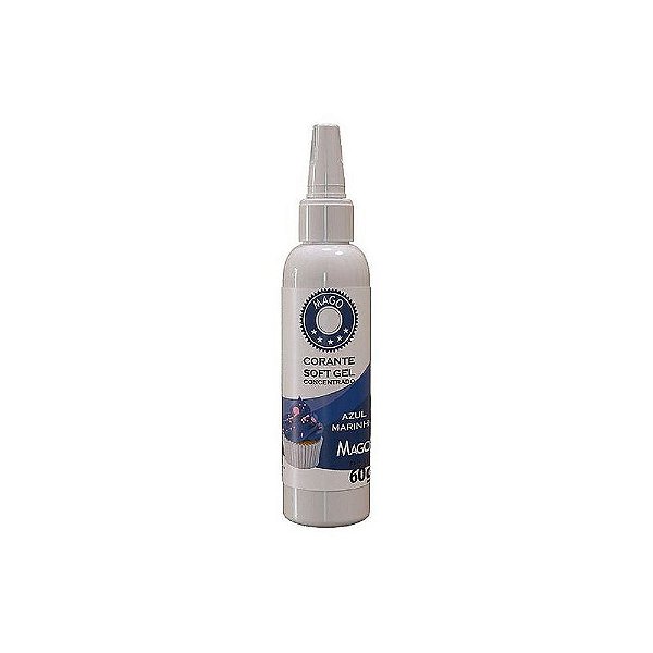 Corante Soft Gel Azul Marinho 60g - Mago