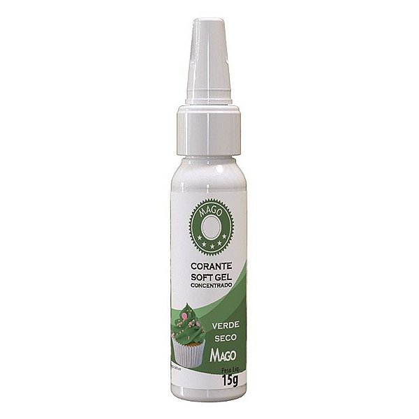 Corante Soft Gel Verde Seco 15g - Mago