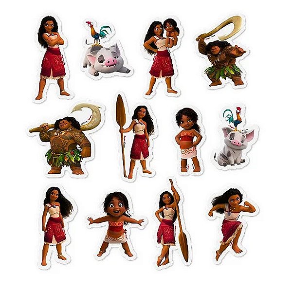 Mini Personagens Moana - Regina