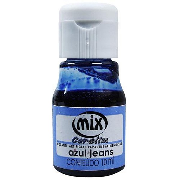 Corante Líquido Azul Jeans 10ml - Mix