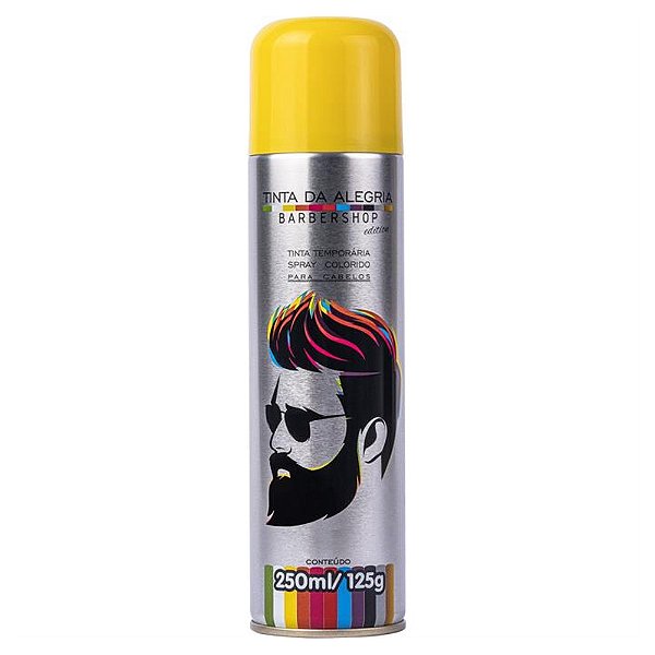 Tinta da Alegria para Cabelos Amarelo 250ml