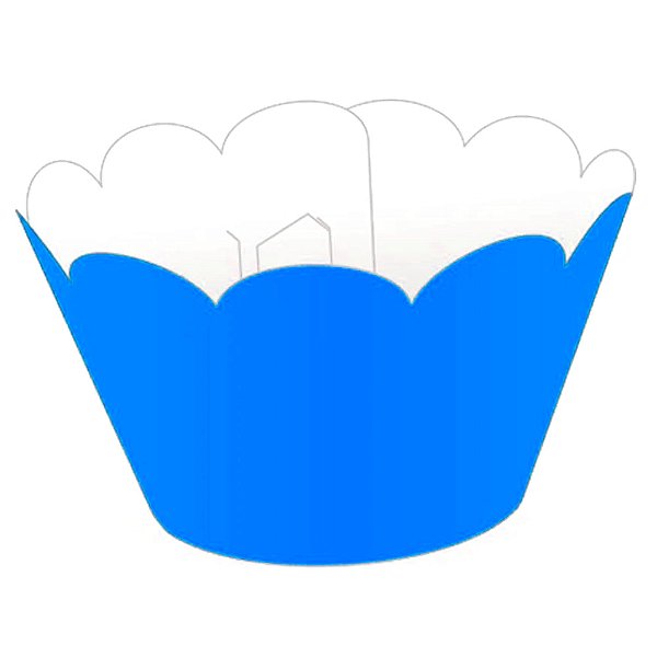 Saia Cupcake 12Un Azul