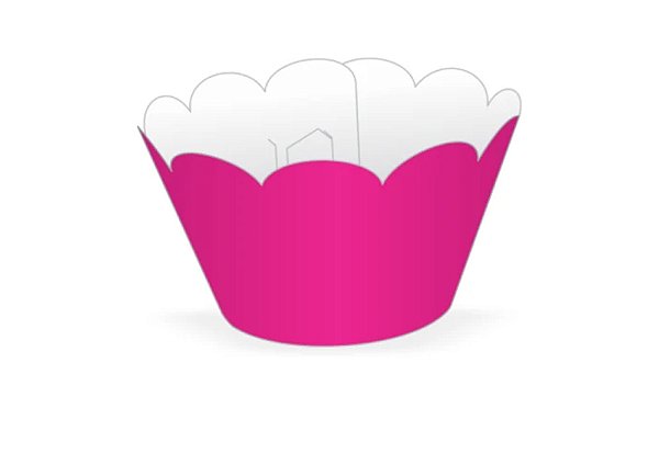 Saia Cupcake Pink  12un - Nc Toys