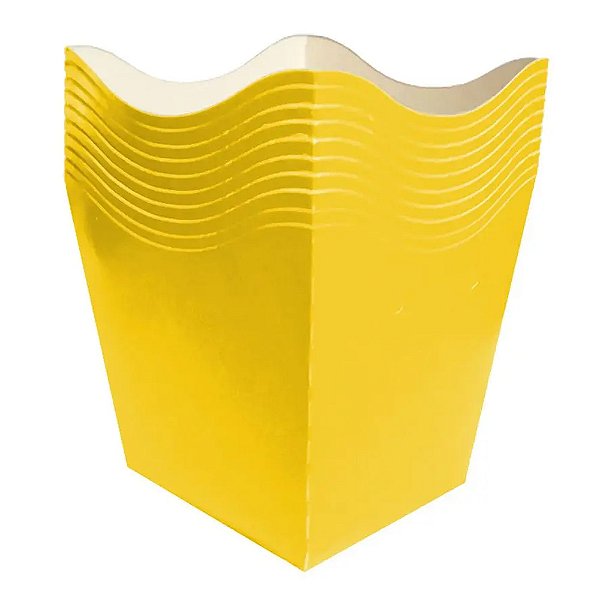 Cachepot Amarelo | 10 Unidades