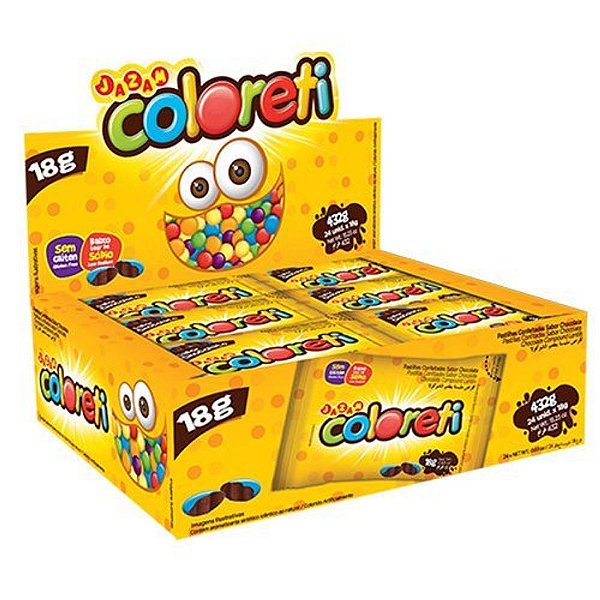 Coloreti 18gr  24un - Jazam