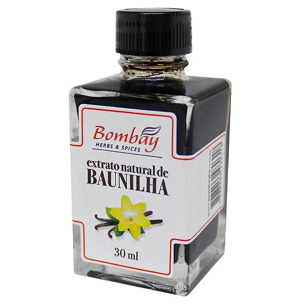 Extrato Natural de Baunilha 30ml