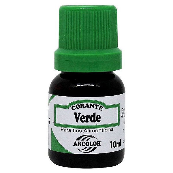 Corante Líquido Verde 10ml - Arcolor