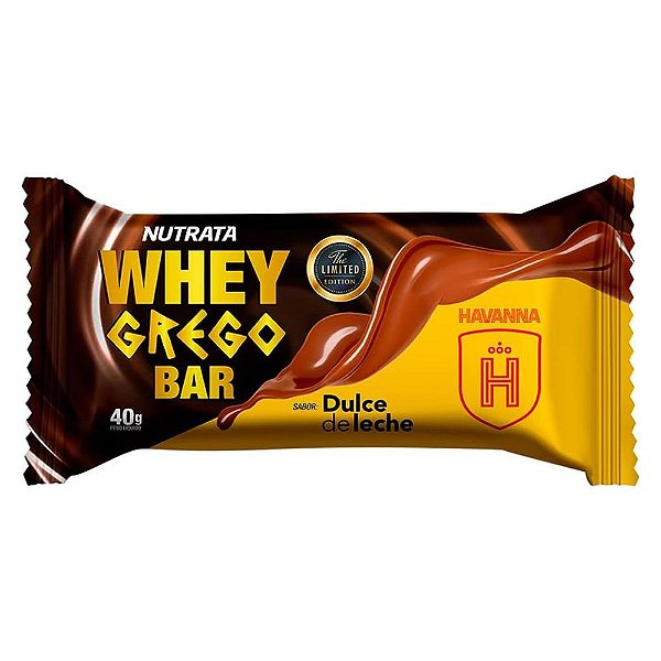 Barra Whey Grego Havanna Doce de Leite 40gr