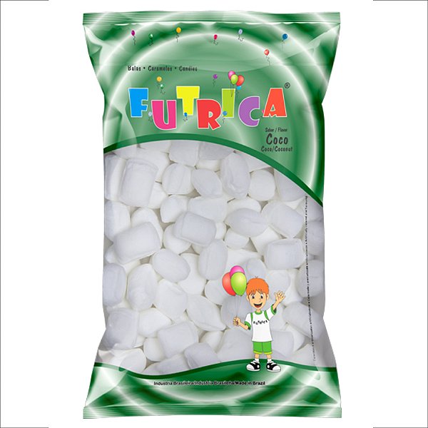 Balas de Aniversário Futrica 400gr Coco