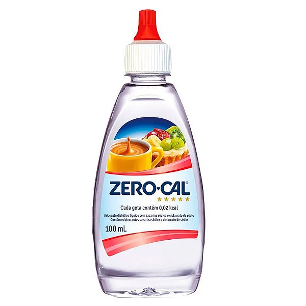 Adoçante Líquido 100ml - Zero Cal