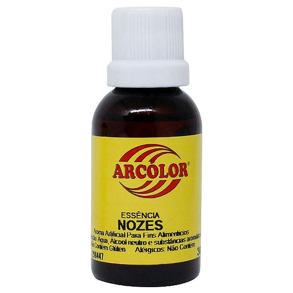 Essência Arcolor 30ml Nozes