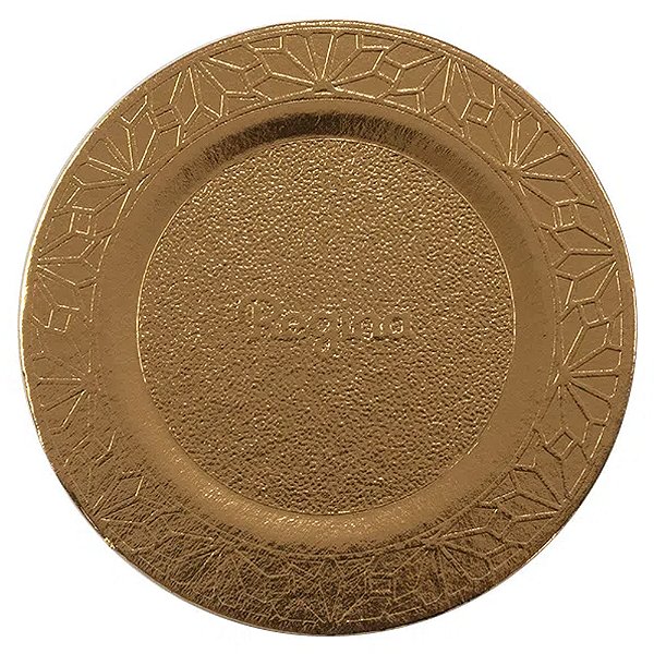 Cakeboard Dourado Regina 15cm