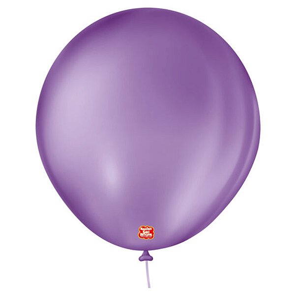 Balão 8 Liso Roxo Ametista 50 Unidades