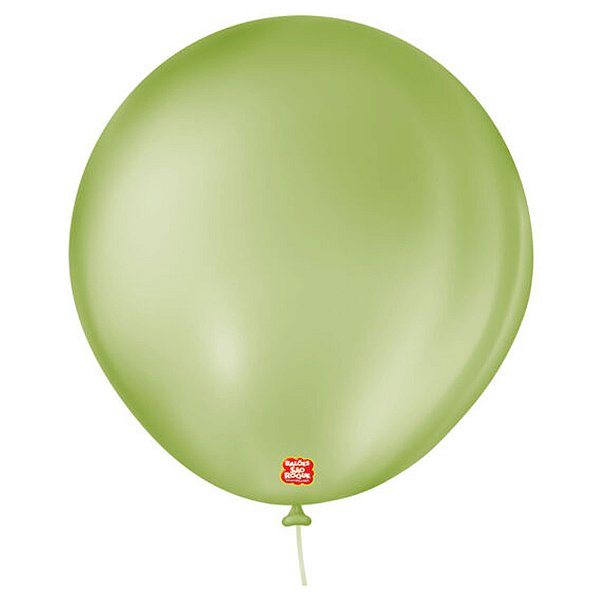 Balão 8 Liso Verde Eucalipto 50 Unidades