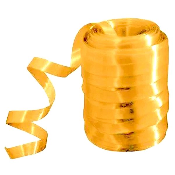 Fitilho Acetinado 5mm x50M Dourado Código 11