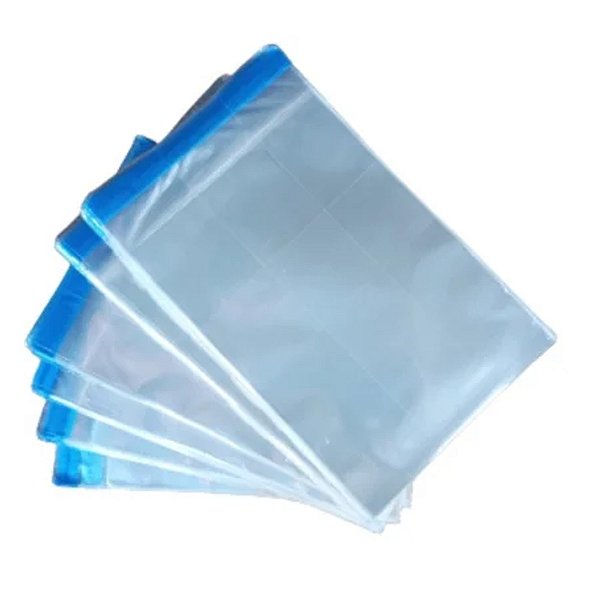 Saco Transparente Adesivado 25X37  50un - Inove