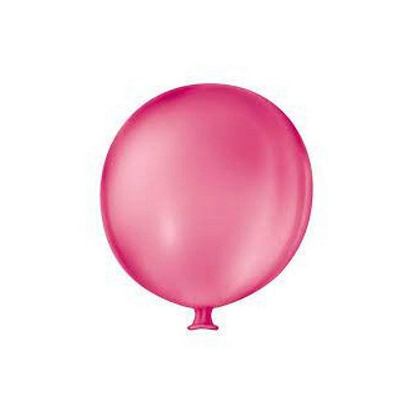 Balão Gigante Liso Rosa Pink - São Roque