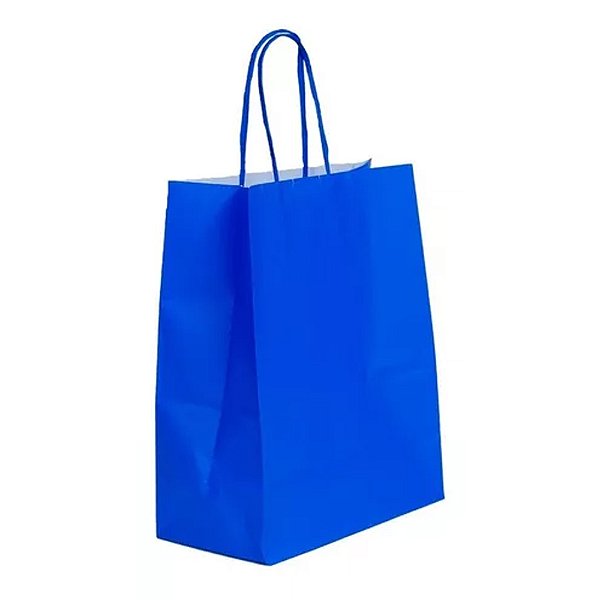 Sacola Azul Bic  10un - Lelu