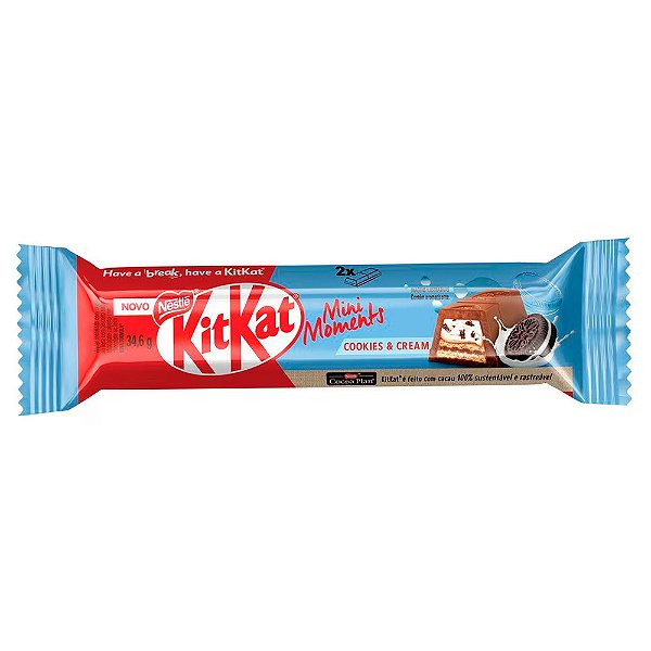 Chocolate Kit Kat Mini Moments Cookies