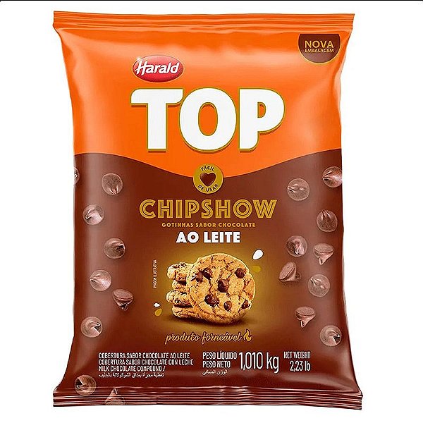 Cobertura Chipshow Leite Top 1,01kg