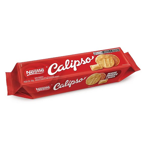 Biscoito Calipso 130gr Chocolate Branco Nestle