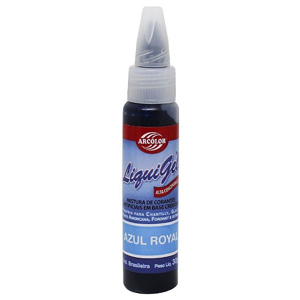 Corante Liquigel 30G Azul Royal Arcolor