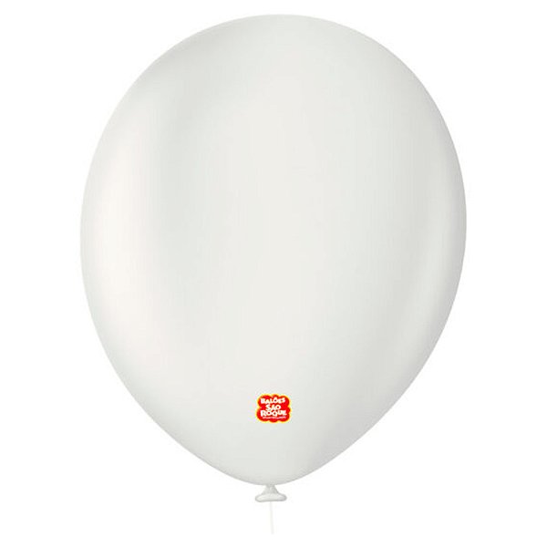 Balão 11 Uniq 25Un Branco Absoluto