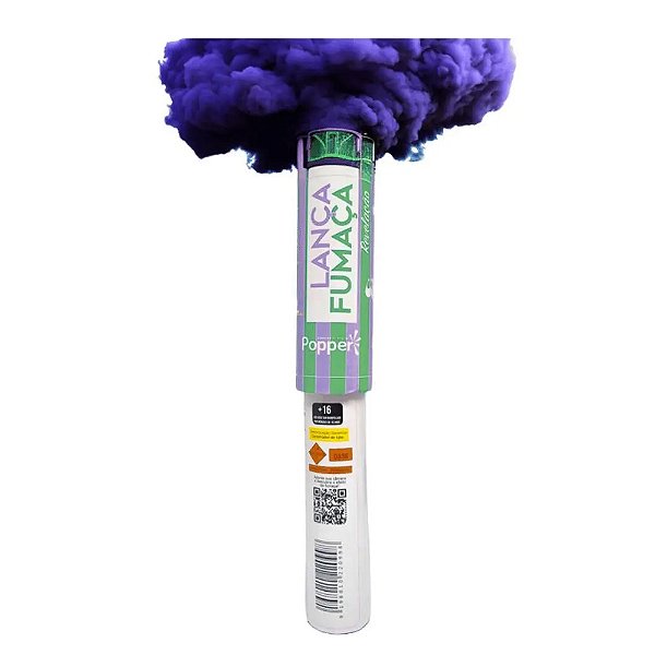 Fumaça Revelação Violeta 20mm - Popper