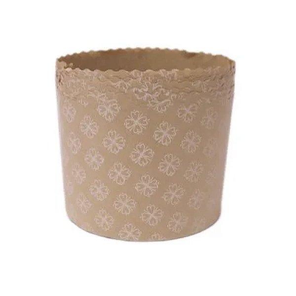 Forma Panetone Kraft 250g 10un - Ultrafest