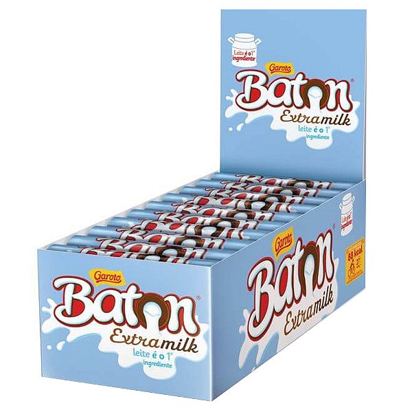 Chocolate Baton Extra Milk 30Un