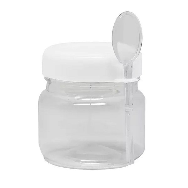 Pote Geleinha 40ml 10un com Tampa Branca e Colher