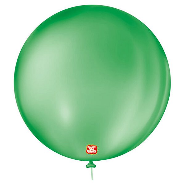 Balão 05 Liso Redondo Verde Bandeira 50Un