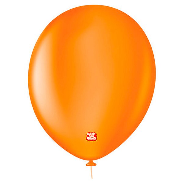 Balão 11 Uniq Laranja  25un - São Roque