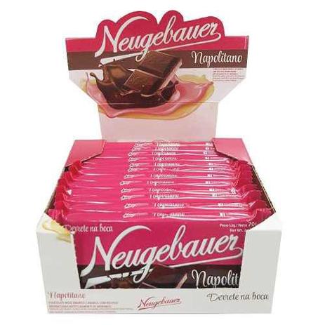 Chocolate Neugebauer 70G Napolitano | 12 Unidades