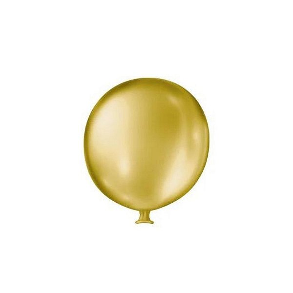 Balão Gigante Cintilante Dourado