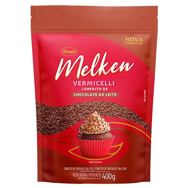 Chocolate Melken 400gr Vermicelli Ao Leite