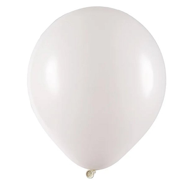 Balão 7 Buffet Branco | 50 Unidades